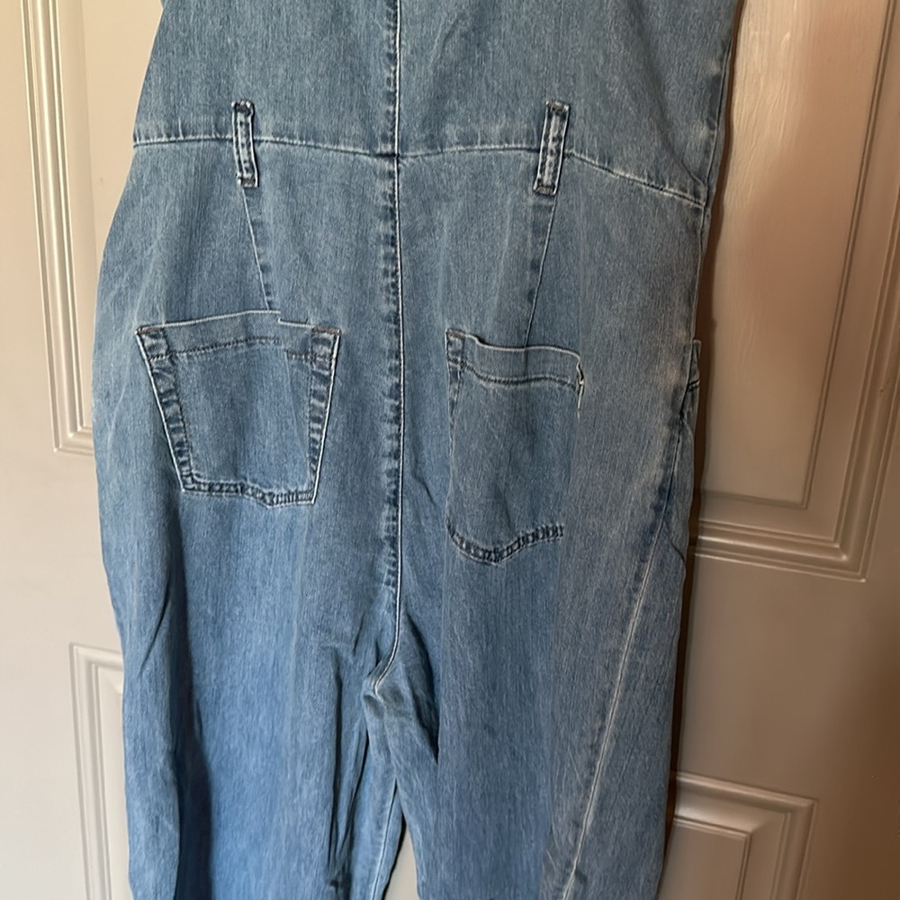 Stetson Light Blue Denim Jumpsuit - Picture 6 of 8